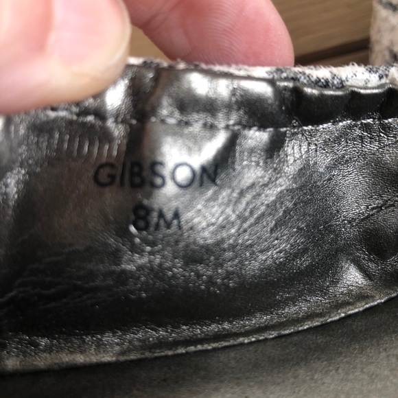 TAHARI Flats Faux Snake Skin Size 8 - Picture 5 of 6